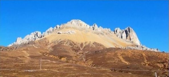 白馬雪山地貌
